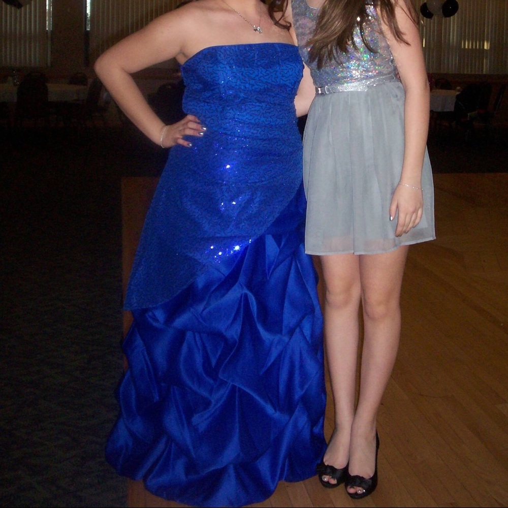 Royal Blue Gown Size 14